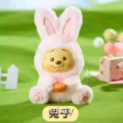 Miniso Winnie The Pooh Plush Vinyl Blind Box Figure Toys Gift One Set (9pcs)