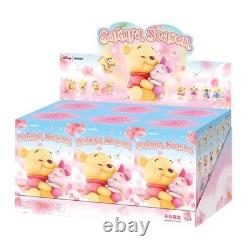 Miniso Winnie The Pooh Sakura Season Series 2.3 Blind Box Figure Cute Designer