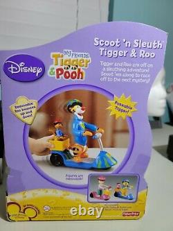 My Friends Tigger & Pooh (Scoot'n Sleuth) Tigger & Roo New In Box