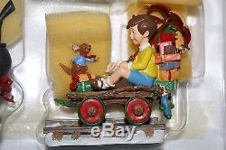 NEW Danbury Mint TIGGER Holiday Train Ornaments Figurines/ Winnie the Pooh