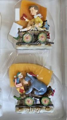 NEW Disney Danbury Mint Winnie the Pooh Piglet Holiday Express Christmas Train