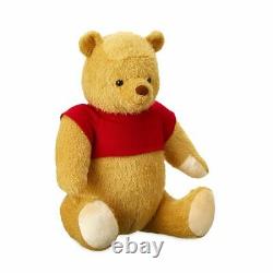 NEW Disney Live Action Christopher Robin Winnie the Pooh Plush Posable AUTHENTIC