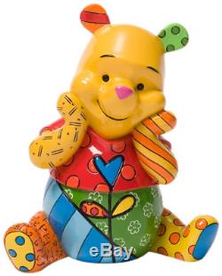 NEW Official Disney Figurine Winnie The Pooh Collectable Britto FREE AU SHIPPING