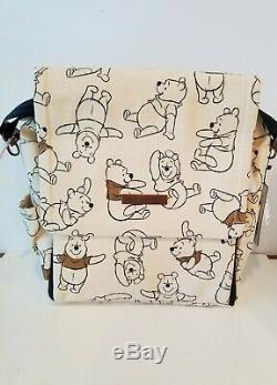 NEW Petunia Pickle Bottom Disney Diaper Bag/Boxy Backpack Winnie The Pooh