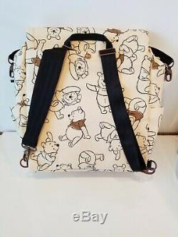 NEW Petunia Pickle Bottom Disney Diaper Bag/Boxy Backpack Winnie The Pooh