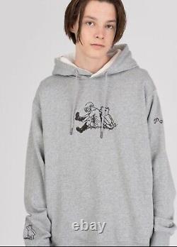 NEW? Winnie the Pooh sweatshirt(gray)graniph christopher robin MEN XL(US L)