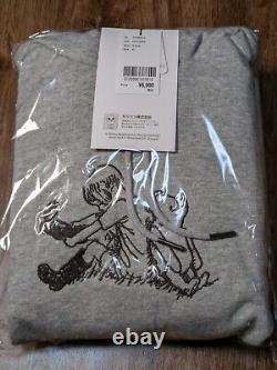 NEW? Winnie the Pooh sweatshirt(gray)graniph christopher robin MEN XL(US L)