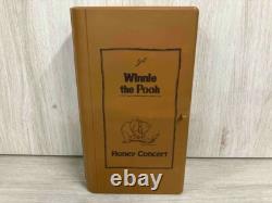 NOS Winnie the Pooh Honey Concert Music Box Clock Mega House 1997