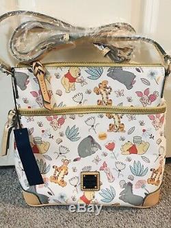 NWT Disney Dooney & Bourke Winnie The Pooh Crossbody Letter Carrier Purse Bag