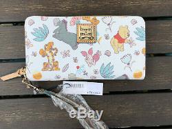 NWT Disney Dooney & Bourke Winnie The Pooh Wallet Wrislet Tigger Eeyore & PALS