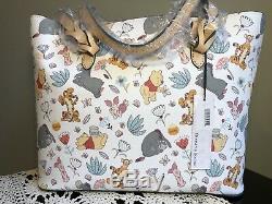 NWT Disney Dooney & Bourke Winnie The Pooh and Pals Tote & Wallet Combo Set