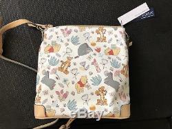 NWT Disney Winnie The Pooh Dooney & Bourke Letter Carrier Crossbody Handbag