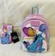 Nwt Loungefly Disney Winnie The Pooh Eeyore Balloons Mini Backpack & Wallet Set