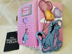 NWT Loungefly Disney Winnie the Pooh Eeyore Balloons Mini Backpack & Wallet Set