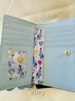 NWT Loungefly Disney Winnie the Pooh Eeyore Balloons Mini Backpack & Wallet Set
