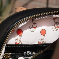 NWT Loungefly Disney Winnie the Pooh Plaid Mini Backpack Set New with Tags