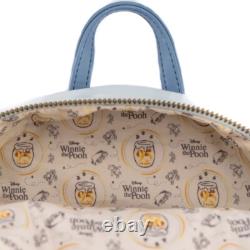 NWT Loungefly Winnie the Pooh 95th Anniversary Triple Pocket Mini Backpack