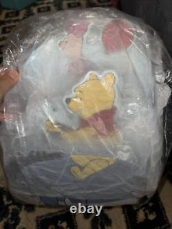 NWT Loungefly Winnie the Pooh 95th Anniversary Triple Pocket Mini Backpack