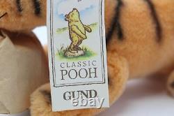 NWT VTG Disney GUND TIGGER Plush Doll Classic Winnie the Pooh & Friends with Gift