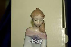 Nao By Lladro #1593 Fun With Winnie The Pooh Brand Nib Girl Disney Free Shipping