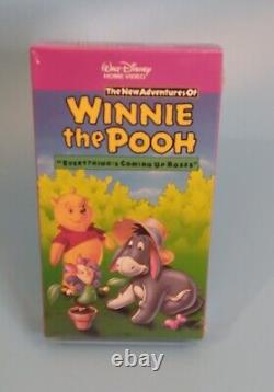 New Adventures of Winnie the Pooh V9 Everything's Coming Up Roses VHS Brand New