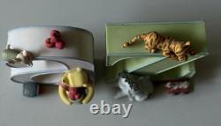 New Classic Pooh A-Z Bookends Michel & Co Disney Set NIB A & Z Letters