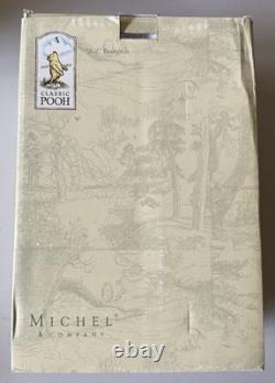 New Classic Pooh A-Z Bookends Michel & Co Disney Set NIB A & Z Letters