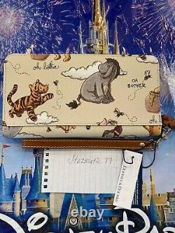 New Disney Parks 2020 Dooney & Bourke Classic Winnie The Pooh Wristlet Wallet