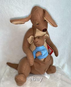 New Disney Parks Christopher Robin Movie Winnie The Pooh Kanga & Roo Plush