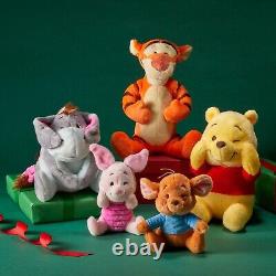 New Disney Parks Winnie the Pooh Winking Expressions Plush Gift Set New with Bo