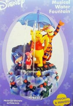 New Disney Pooh & Friends Musical Water Fountain