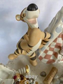 New Lenox Disney Limited Edition Camping On Honey Island Statue Large Figure