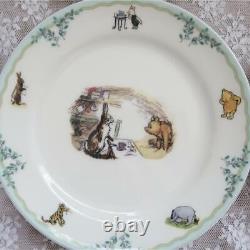 Noritake Disney Winnie the Pooh Classic Dish 4 Plate Piglet Tigger Rabbit