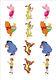 Novelty Winnie The Pooh Mix Edible Cake Cupcake Toppers Decorations Birthday Fun