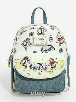 Official Loungefly Disney Winnie the Pooh ClassicMini Backpack Bag