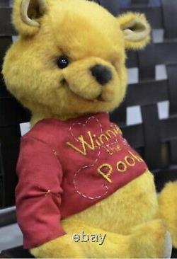 Ooak artist teddy bear winnie the pooh