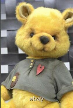Ooak artist teddy bear winnie the pooh