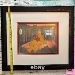Orig. DISNEY Winnie the Pooh Hand Painted Production Cell From WithCert Of Authen