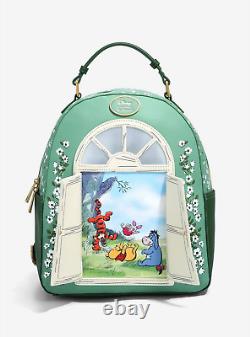 Our Universe Disney Winnie the Pooh Friends Window Floral Mini Backpack