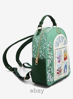 Our Universe Disney Winnie the Pooh Friends Window Floral Mini Backpack