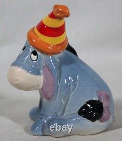 Paul Cardew Disney Showcase Winnie The Pooh Birthday Cake Teapot + Eeyore Figure