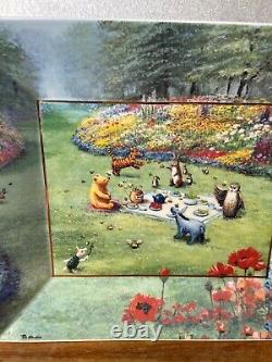 Peter Ellenshaw Goebel Winnie The Pooh Seasons Dish Summer Grand Afternoon 14x12