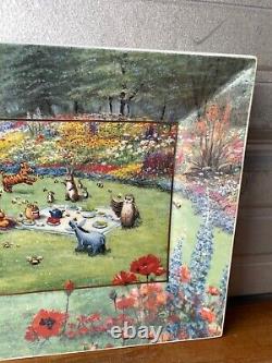 Peter Ellenshaw Goebel Winnie The Pooh Seasons Dish Summer Grand Afternoon 14x12