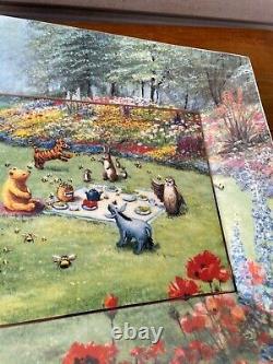 Peter Ellenshaw Goebel Winnie The Pooh Seasons Dish Summer Grand Afternoon 14x12