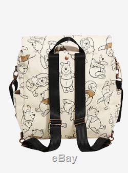 Petunia Pickle Bottom Diaper Bag Disney Sketchbook Winnie The Pooh Boxy Backpack