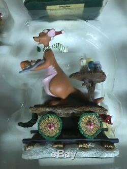Piglet Holiday Express Christmas Train Danbury Mint Winnie The Pooh Disney WSUR