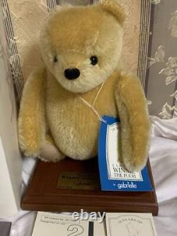 Plush Toy Gabrielle Classic Winnie the Pooh Teddy Bear 70th Anniversary with Box