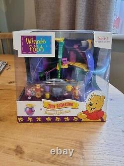 Polly Pocket Winnie The Pooh Honeypot Box Rare Disney Playset Complete