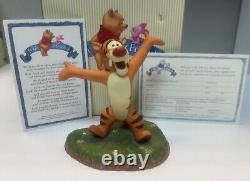 Pooh And Friends Disney Figures Lot of 4 Tigger Bouncy Go Get'Em See Pix