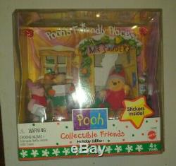 Pooh's Friendly Places Disney Mattel 14 sets MIB Winnie Eeyore Tigger Piglet